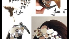 10 ציוד מעוטרים בעשה זאת בעצמך למראה נשגב 4 אלגנטיות מעוטרת: אביזרי עשה זאת בעצמך עם פאייטים ואבני חן