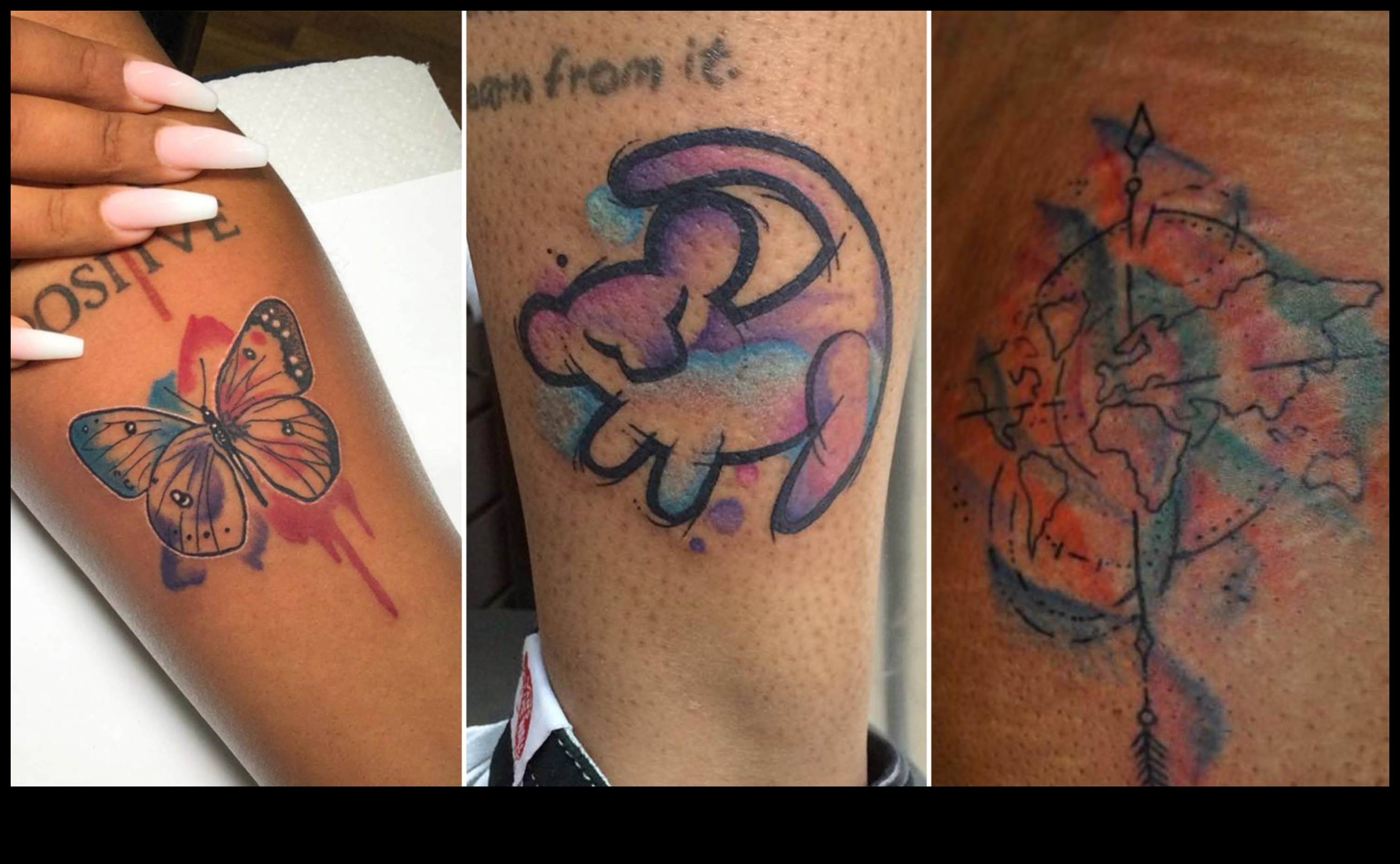 שפריצים אמנותיים גלה את היופי התוסס של קעקועים בצבעי מים 5 התזות אמנותיות: גלה את היופי של קעקועים בצבעי מים