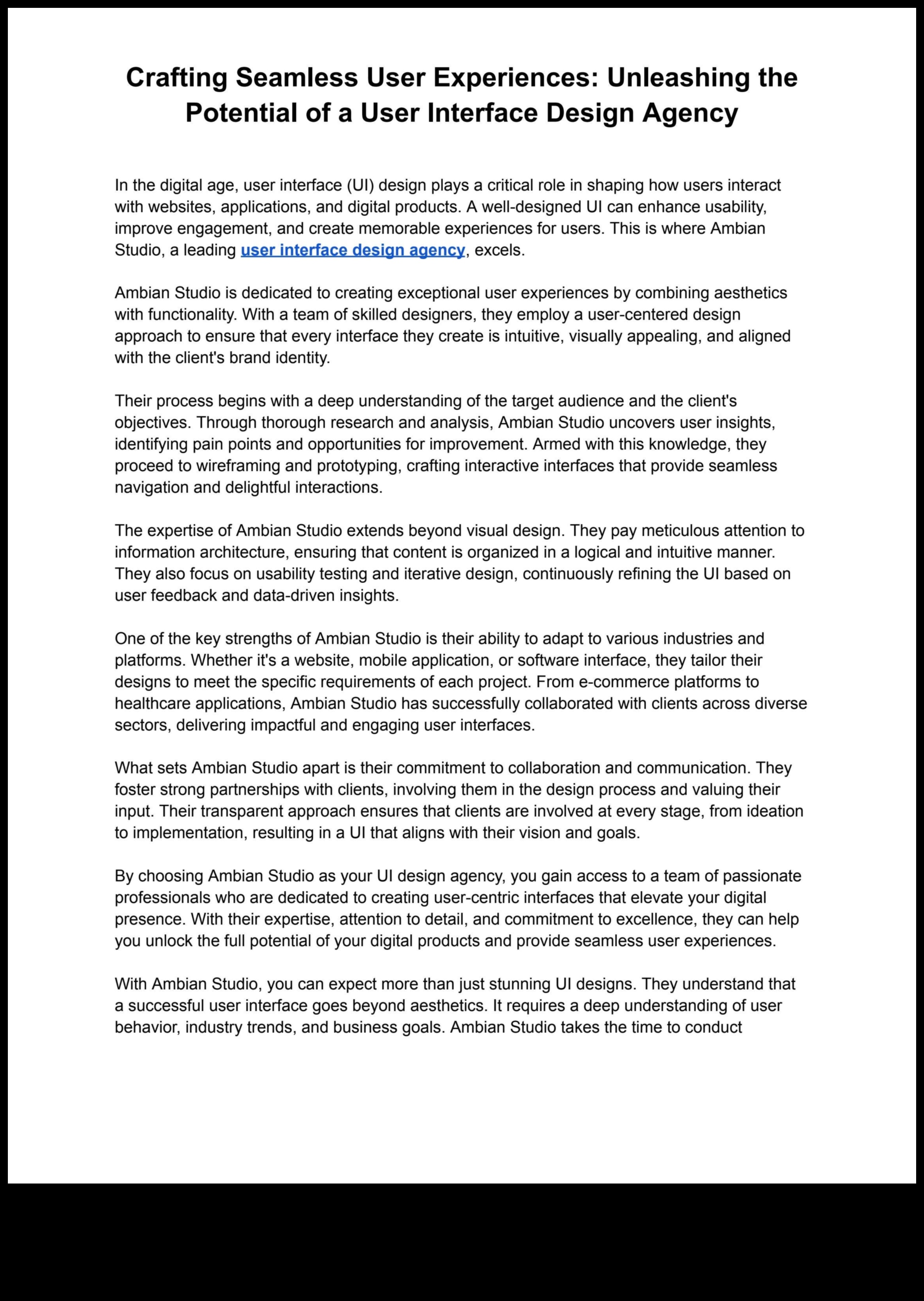 מצוינות חזותית כיצד ליצור חוויות משופרות באמצעות ביקורת עיצוב 2 מצוינות חזותית: יצירת חוויות משופרות באמצעות ביקורת עיצוב