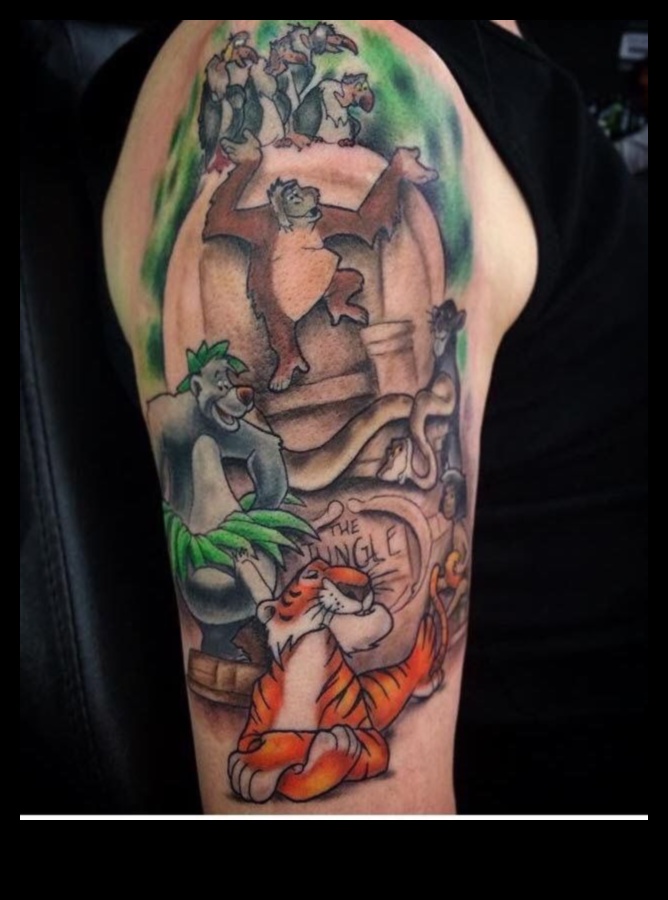 יומני ג'ונגל: כרוניקות בסיפורי קעקוע בעלי חיים