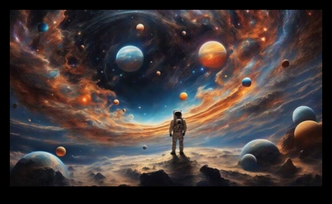 הכתרות קוסמיות כאשר המלכות שולטת במרחבי החלל 2 הכתרות קוסמיות: מלכות בין מרחבי המרחב הקוסמולוגי