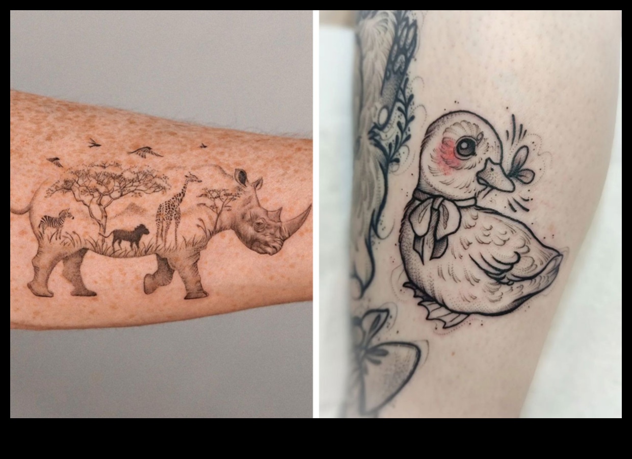 זניט זואולוגי: צלול לתוך עולם הקעקועים של בעלי חיים