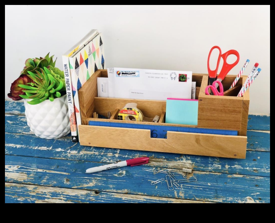 ארגוניות לשולחן עבודה עשה זאת בעצמך מעץ 3 יצירת ארגוניות לשולחן עבודה מעץ: פתרונות עשה זאת בעצמך לעומס במרחב העבודה