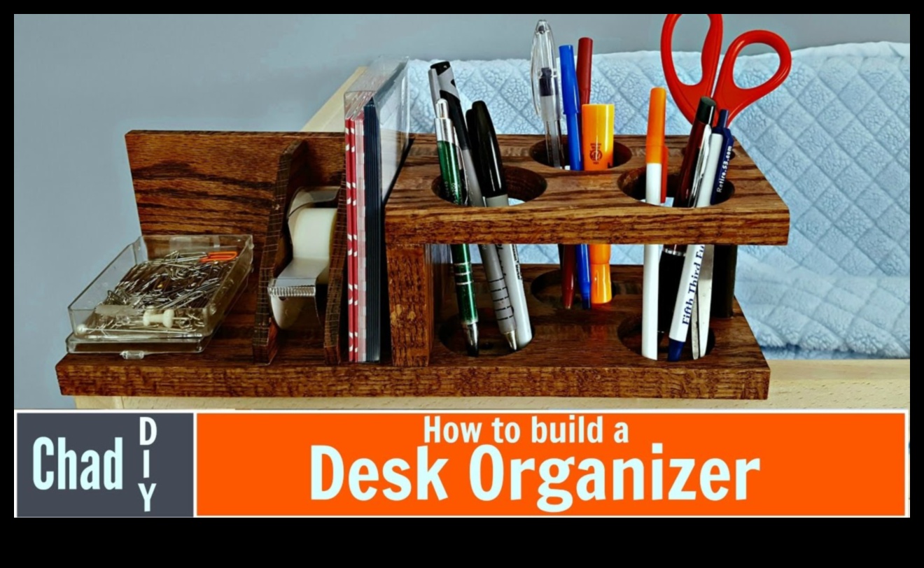 ארגוניות לשולחן עבודה עשה זאת בעצמך מעץ 4 יצירת ארגוניות לשולחן עבודה מעץ: פתרונות עשה זאת בעצמך לעומס במרחב העבודה