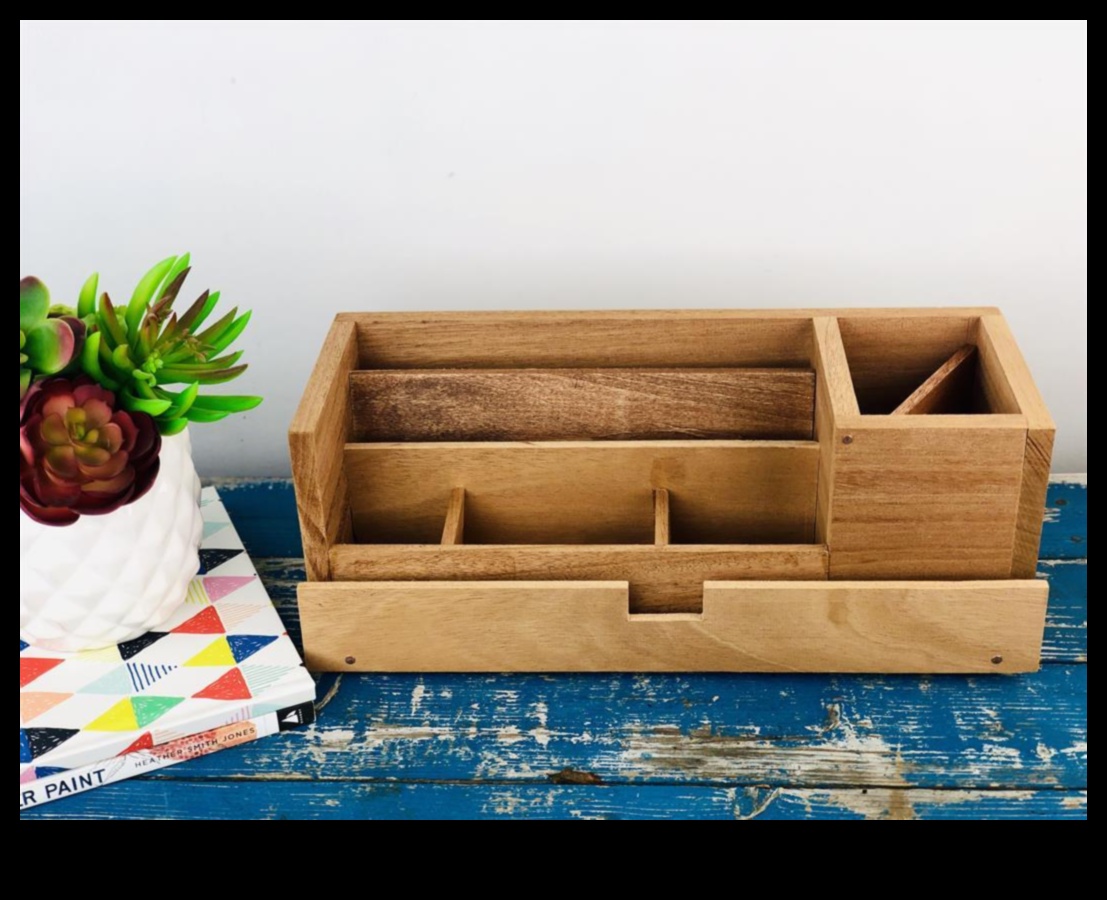 ארגוניות לשולחן עבודה עשה זאת בעצמך מעץ 5 יצירת ארגוניות לשולחן עבודה מעץ: פתרונות עשה זאת בעצמך לעומס במרחב העבודה