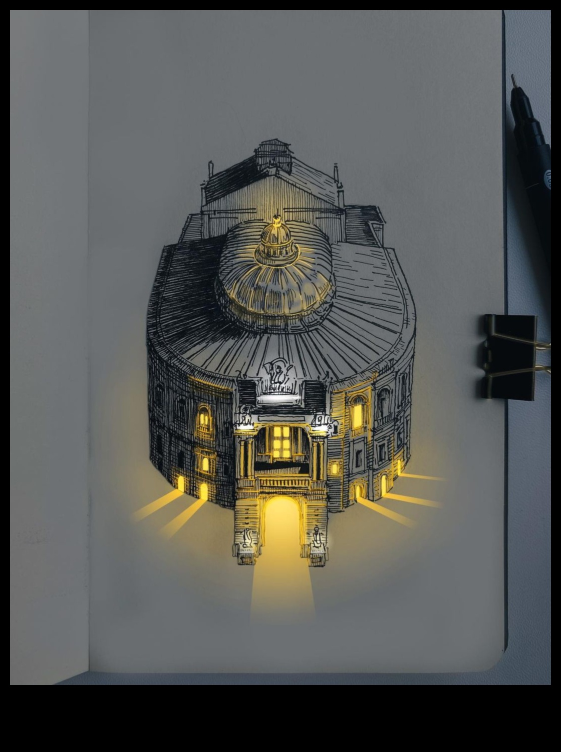 תאורת דיו אמנות הדגשת העיצובים שלך 4 תאורת דיו: מאיר אור על עיצובים קורנים