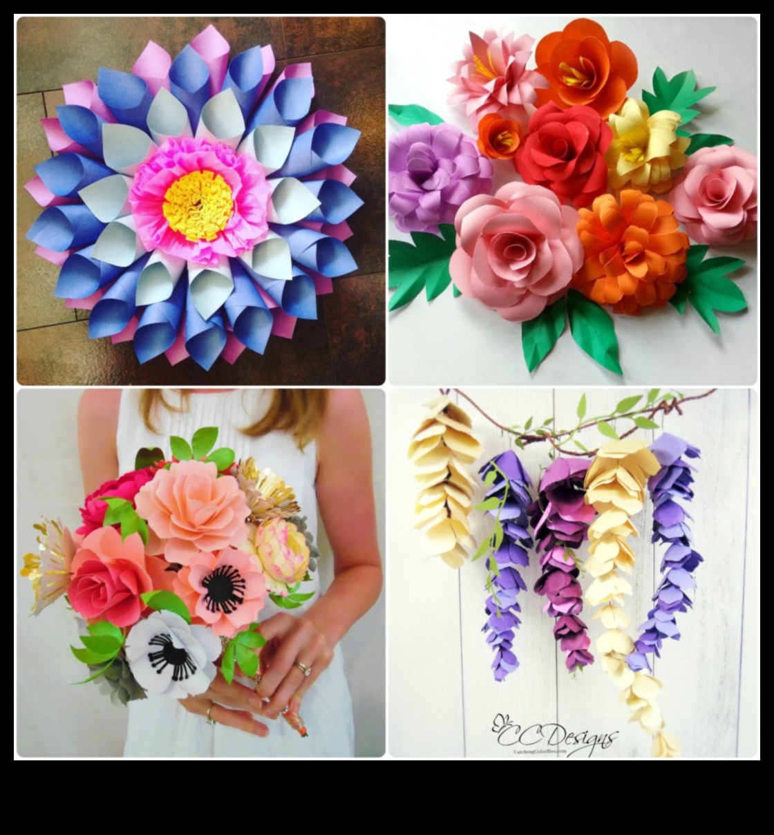 גן הנייר: הגדלת יצירתיות עם עבודות נייר פרחוניות