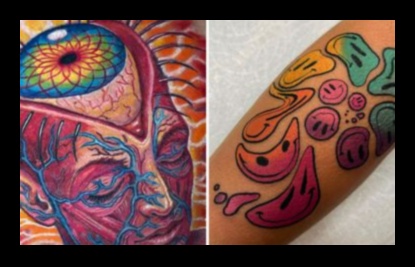 חזונות חזותיים: חקר עיצובי קעקועים תוססים ומלאי דמיון