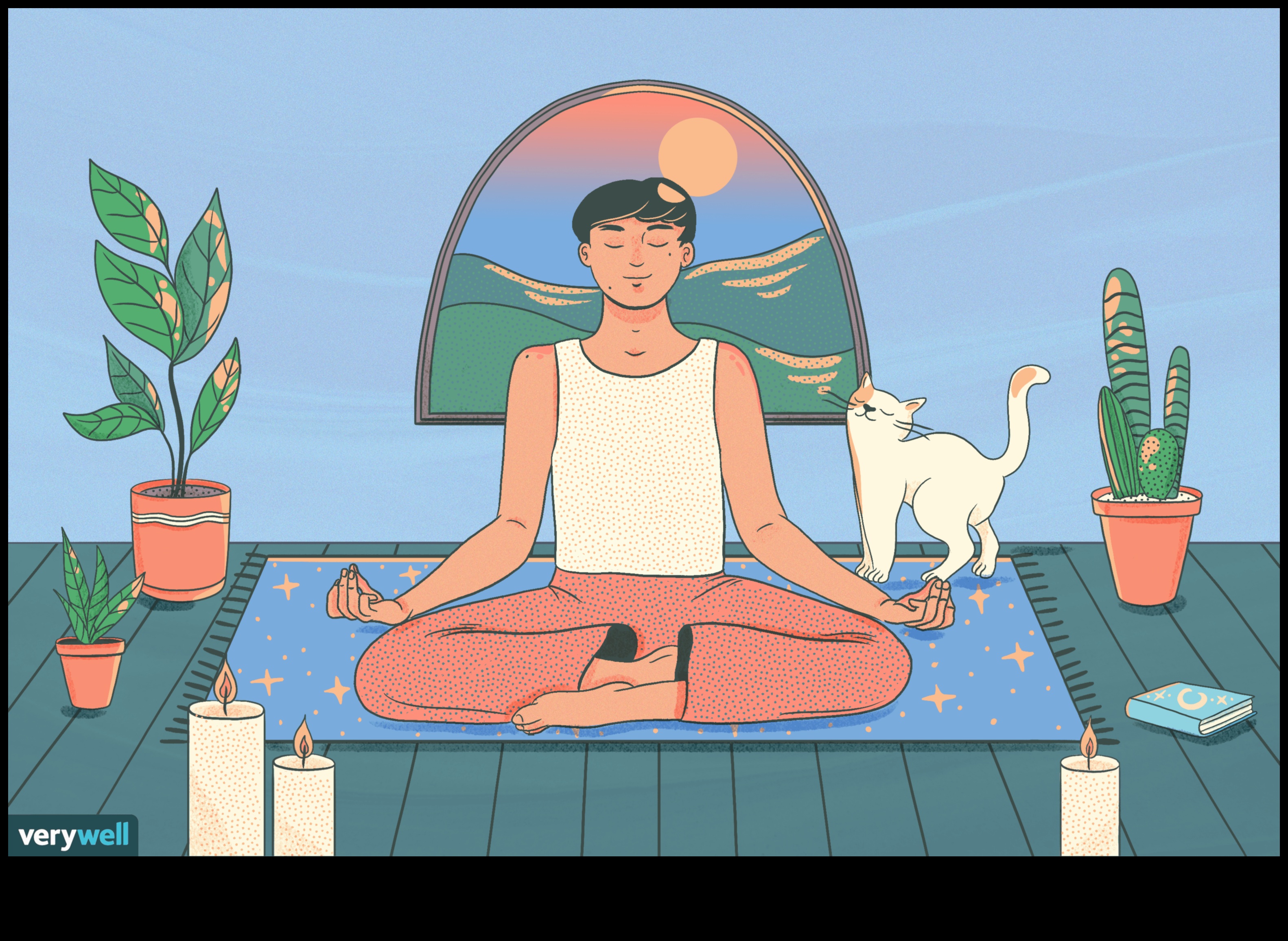 מרכז רוגע: מדיטציה מחבקת להפגת מתחים