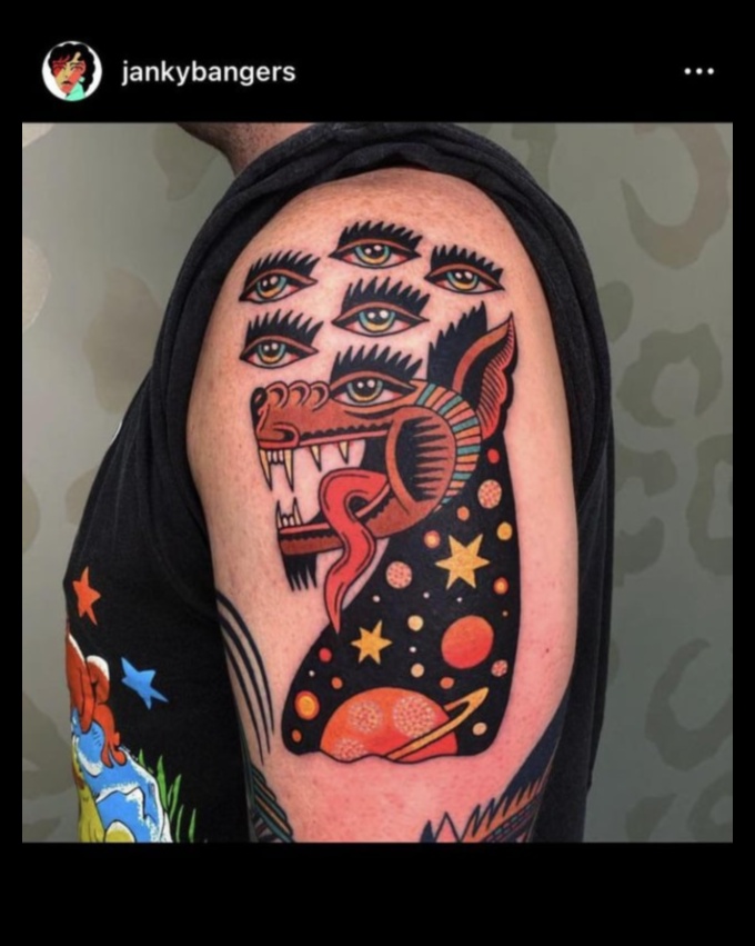 שליטה בפלאשבק: קעקועים מסורתיים עם כשרון קלאסי