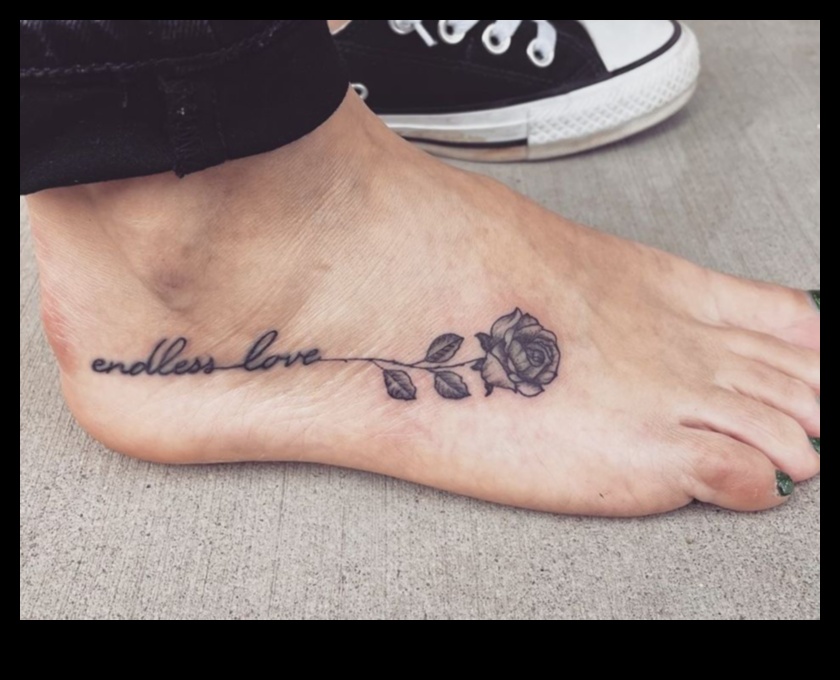 סיפורים על בהונותיך: אמנות הנרטיבים של קעקוע רגליים אקספרסיבי