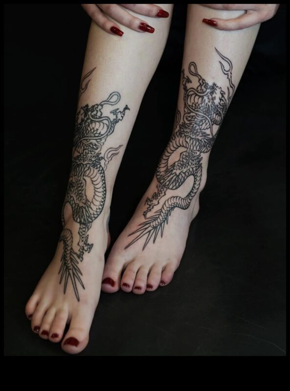 הערת שוליים פנטזיה: צלול לתוך סיפורי קעקוע קרסול