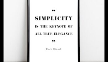 הפשטות מדברת: חושפים את האלגנטיות של אמנות דיו מינימליסטית