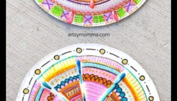 הפיתוי של מנדלות ניירות: יצירת יצירות אמנות מעגליות