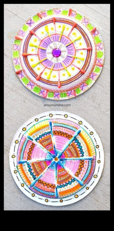 הפיתוי של מנדלות ניירות: יצירת יצירות אמנות מעגליות