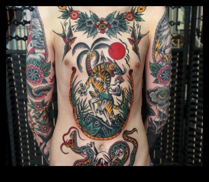 מסע בזמן דיו מסע דרך קעקועים מסורתיים של פעם 1 מסע בזמן דיו: קעקועים מסורתיים שנוצרו מאתמול