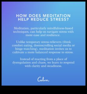 מרכז רוגע: מדיטציה מחבקת להפגת מתחים