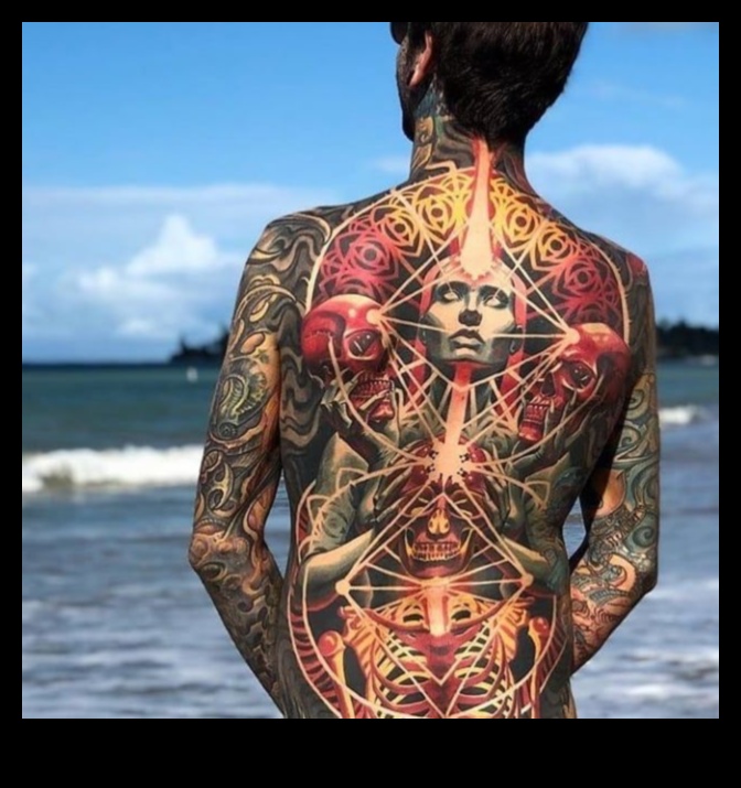 תפאורות אפי חושפות את הפאר של כרוניקות הקעקועים האחוריים 1 רקעים אפיים: חשיפת הפאר של כרוניקות הקעקועים האחוריים